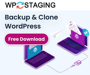 WP Staging Backup and Clone Plugin for WordPress